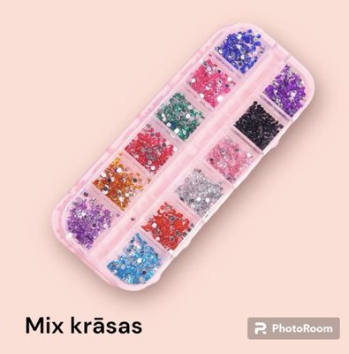 Color mix rhinestones