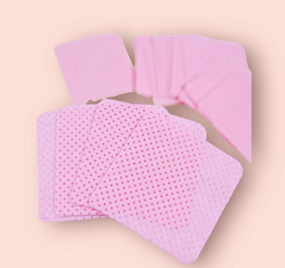 Lint free glue wipes