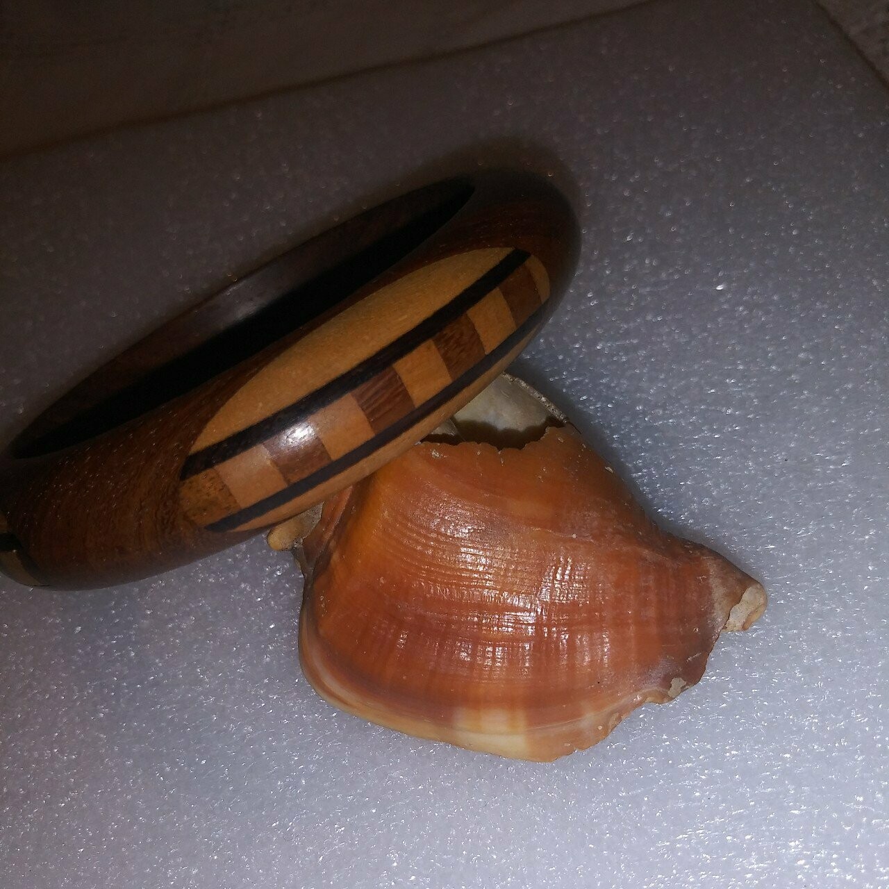 Vintage Teak bracelet