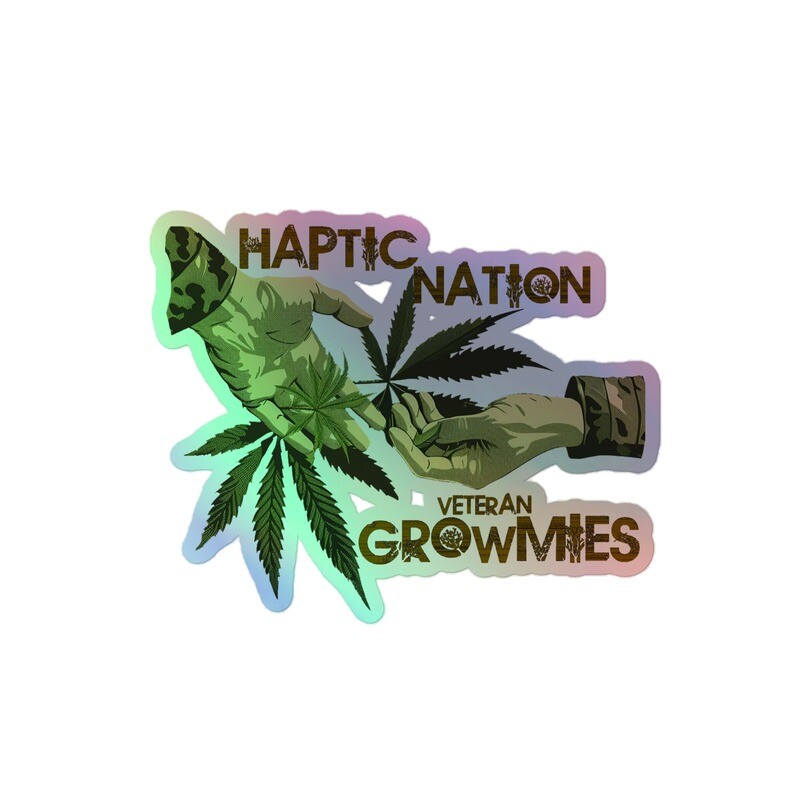 HapticNation Veteran Growmies sticker