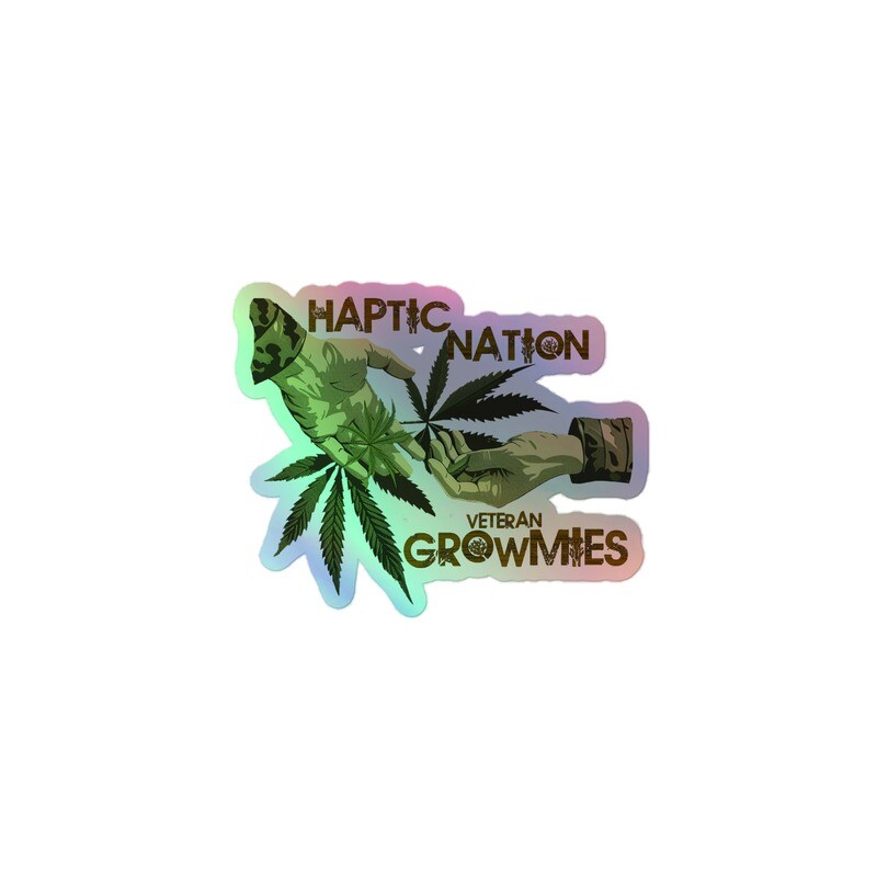 HapticNation Veteran Growmies sticker