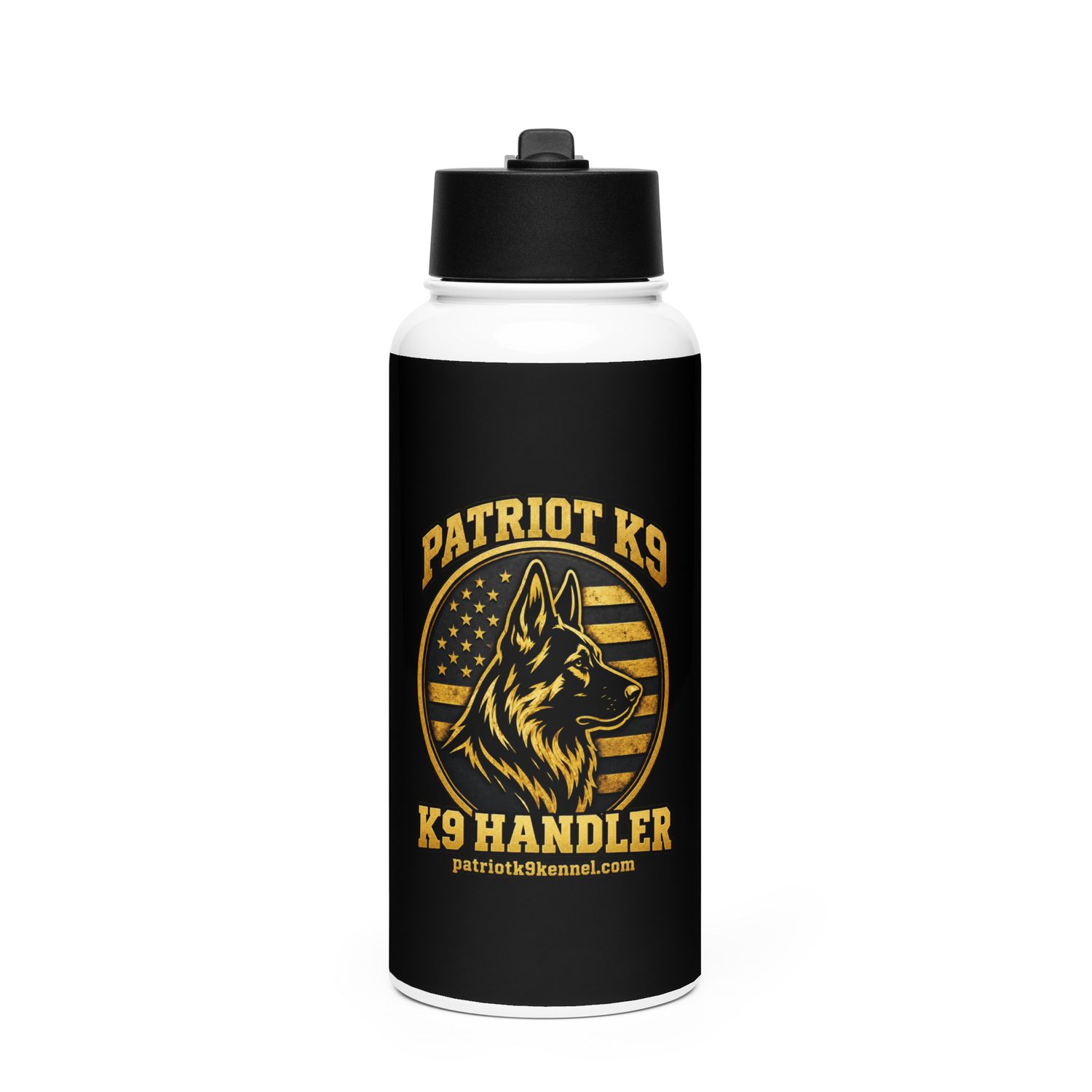 Patriot K9 Handler Water Bottle — 32 oz