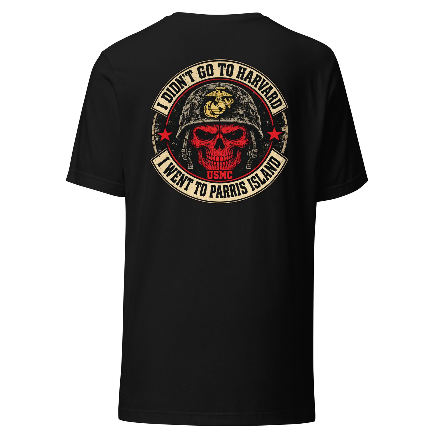 Parris Island — I Didn’t Go to Harvard Tee