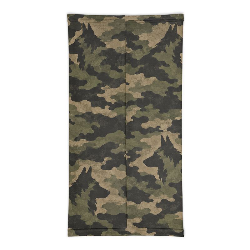 Patriot K9 Working Dog Camo Neck Gaiter