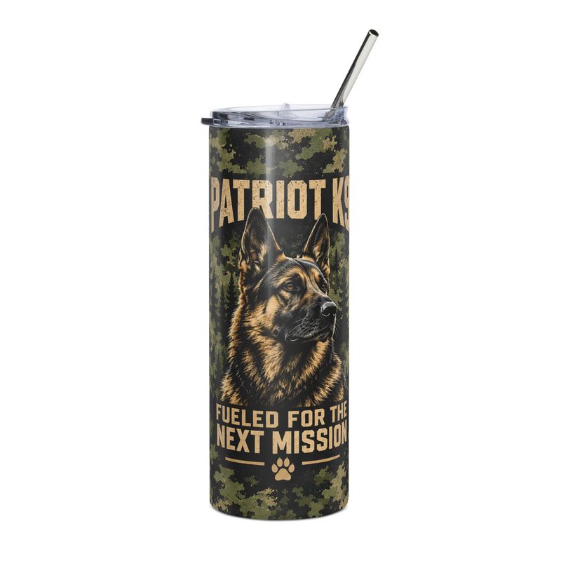 Patriot K9 Handler Travel Tumbler