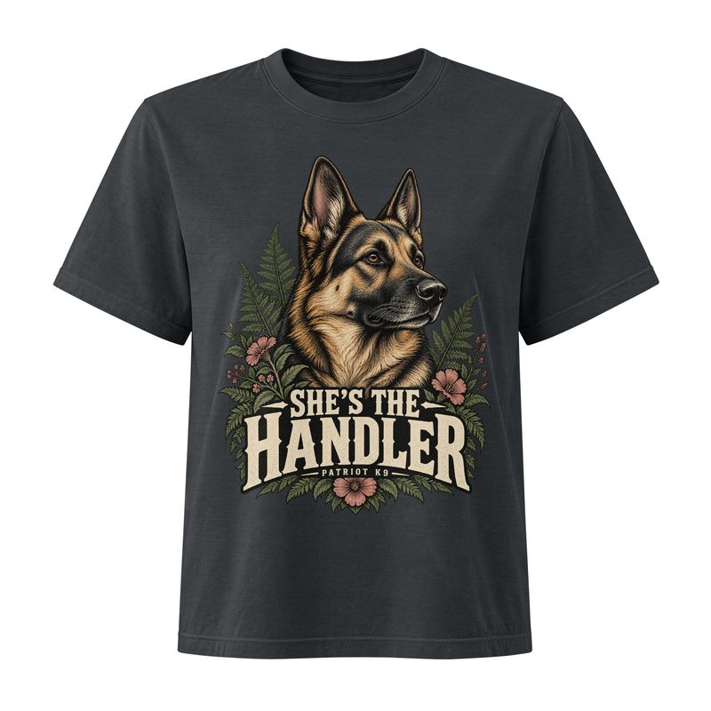 Patriot K9 — She’s the Handler Women’s Tee