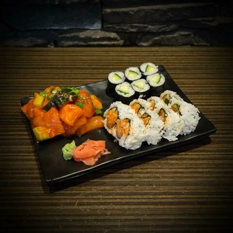Spicy Salmon Combo