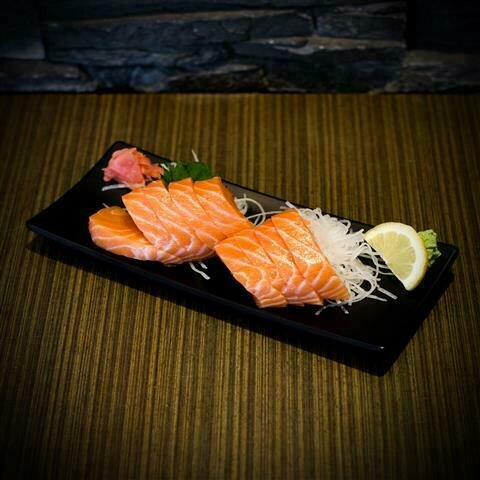Salmon Sashimi, *Choose: Half (5 pcs)