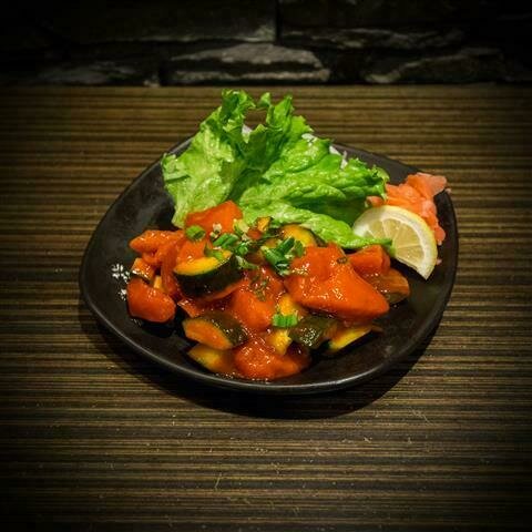 Spicy Wild Salmon Sashimi