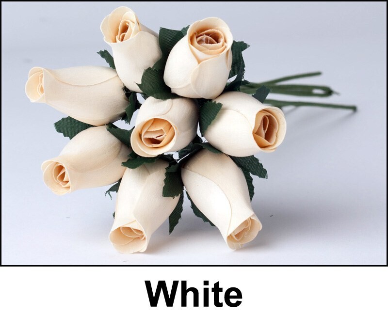 1/2 Dozen White Roses