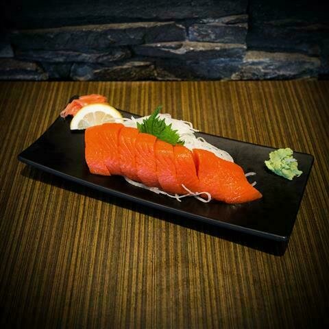 Wild Salmon Sashimi, *Choose: Half (4 pcs)