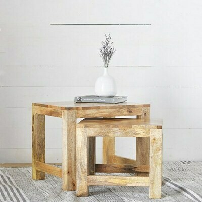 s/2 wood end tables