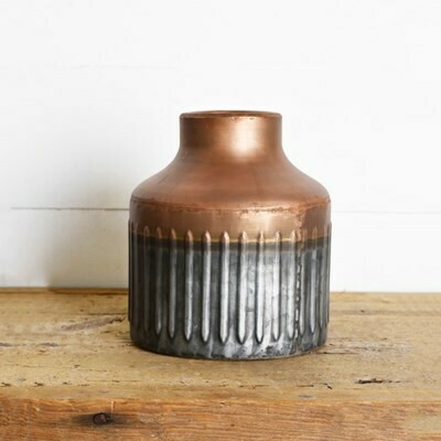 Tin Copper Vase