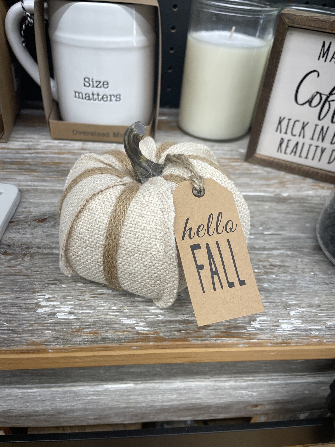 Hello Fall pumpkin