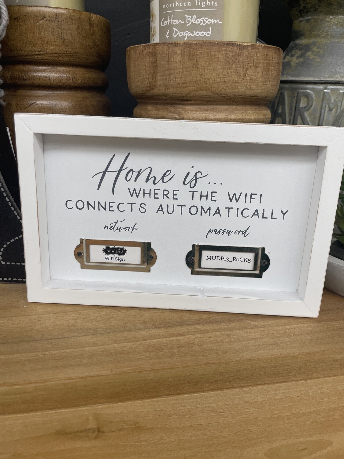 Wifi plaque