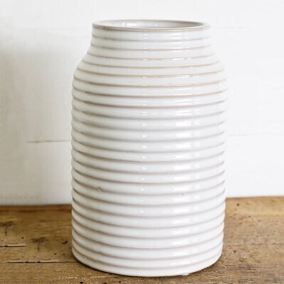Sand stripe vase