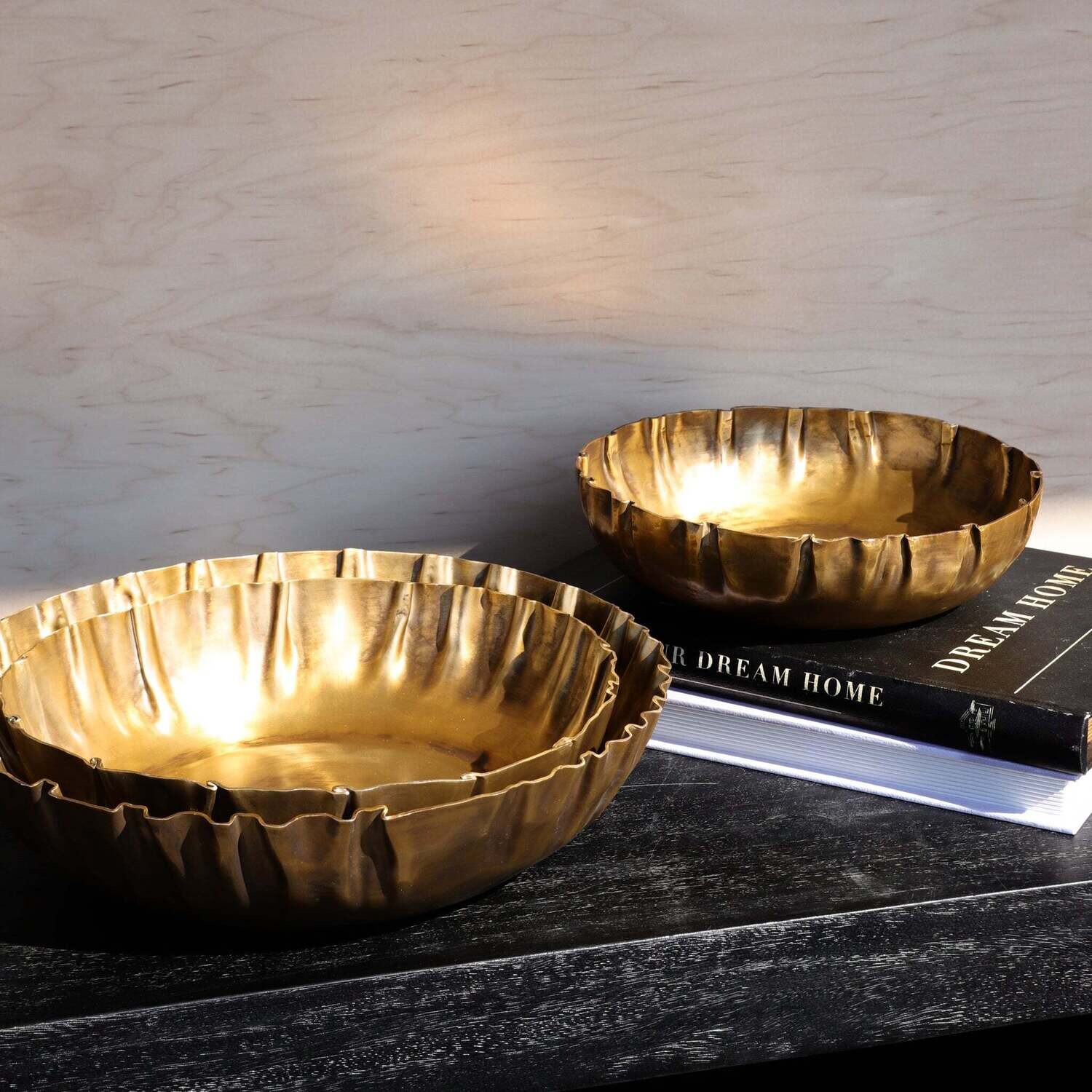E- Gold Decorative Bowls