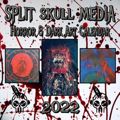 Split Skull Media Horror & Dark Art Calendar