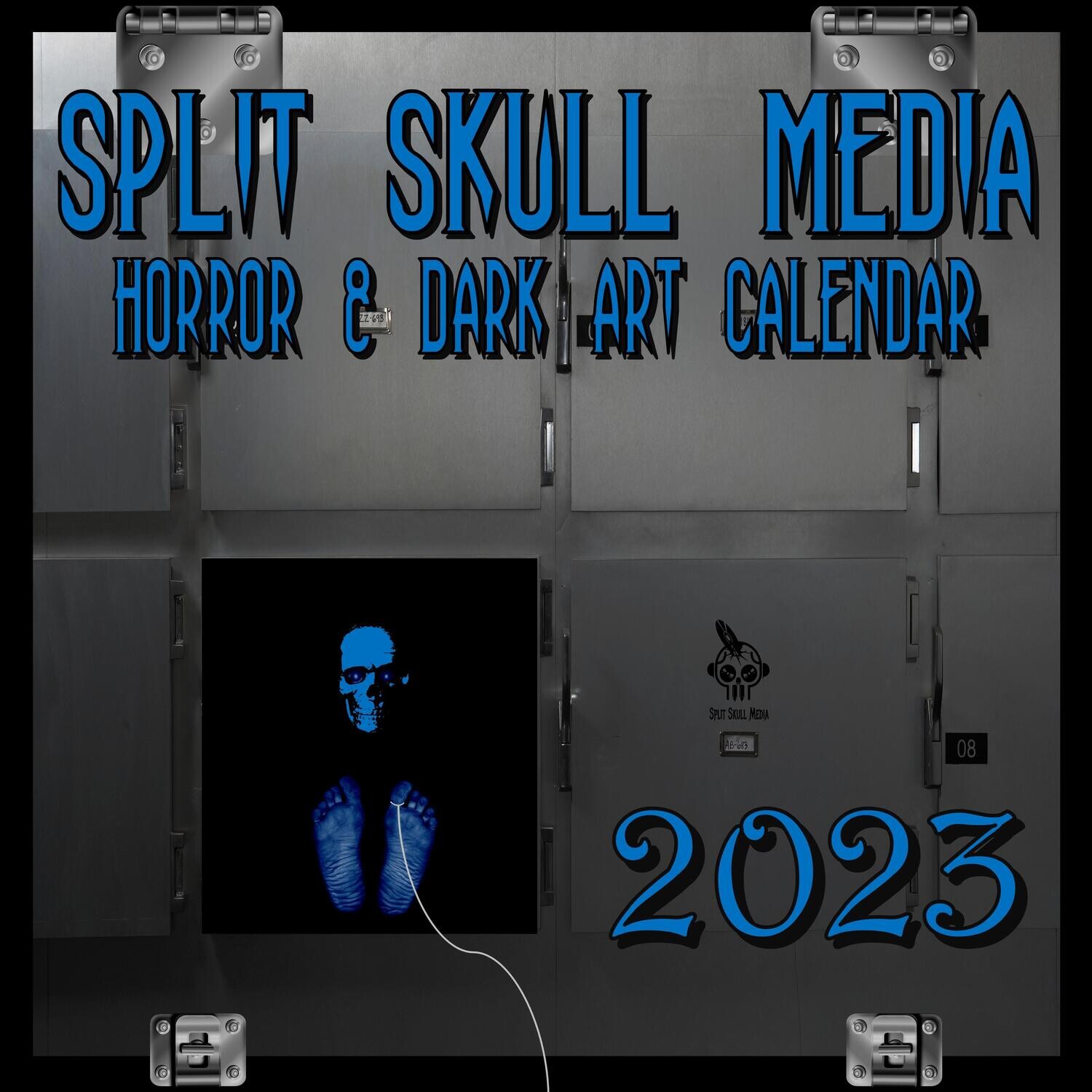 Split Skull Media Horror & Dark Art Calendar 2023