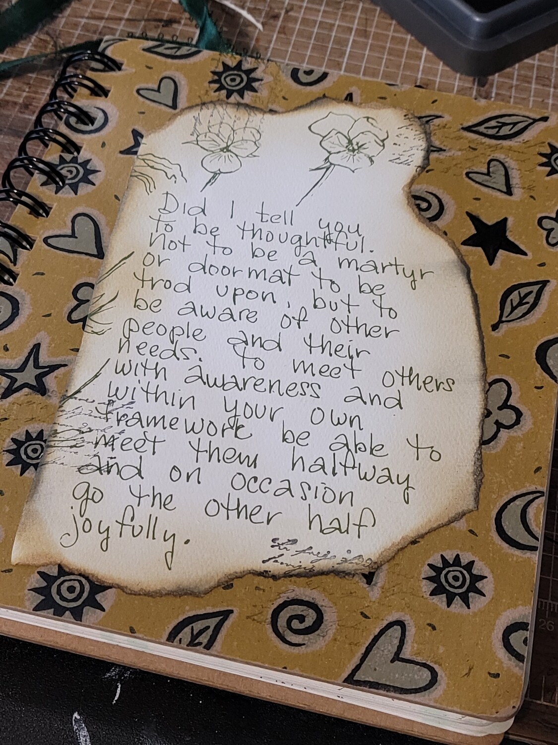 Did I Tell You - Spiral Journal