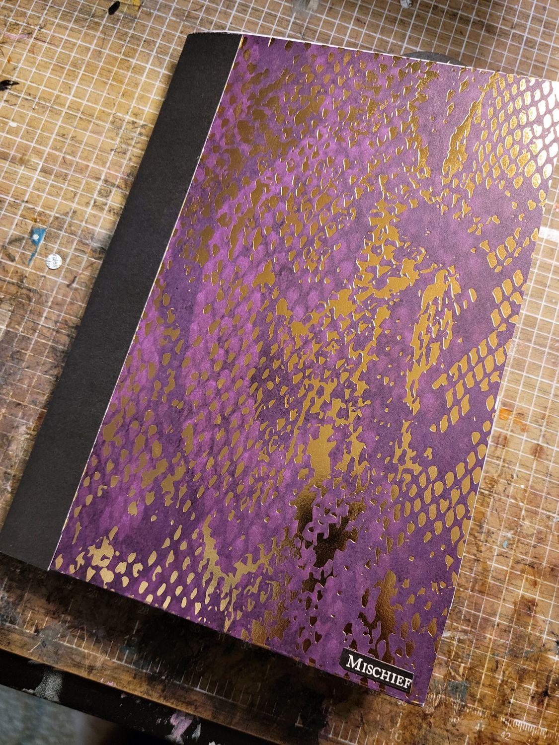 Keepsake Journal - Macabre Violets...