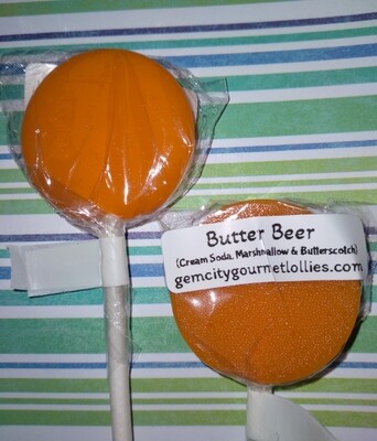 Butter Beer Lollipop