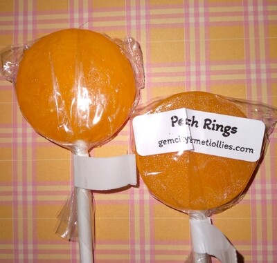 Peach Rings Lollipop