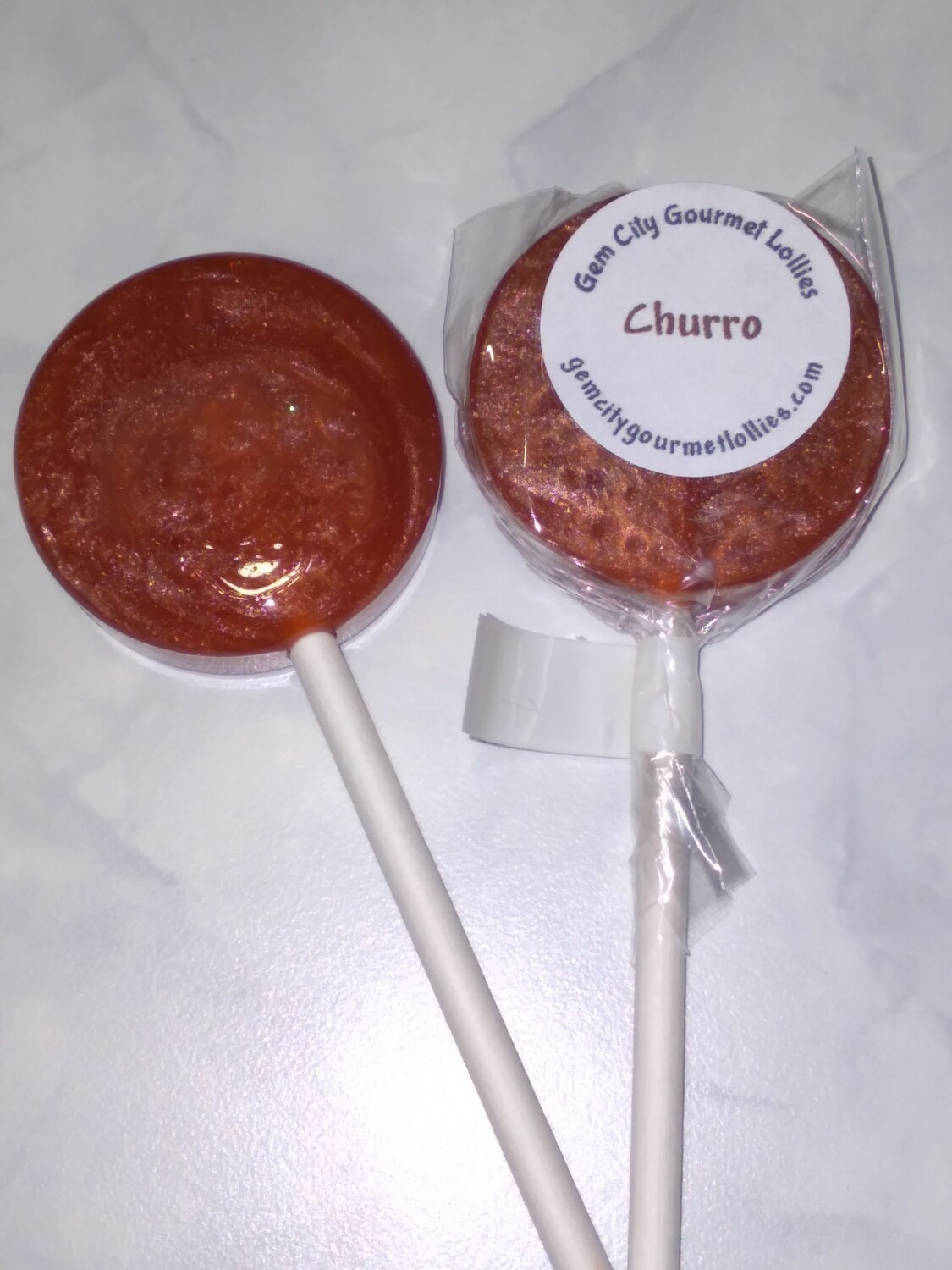 Churro Lollipop