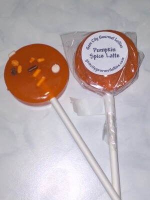 Pumpkin Spice Latte Lollipop