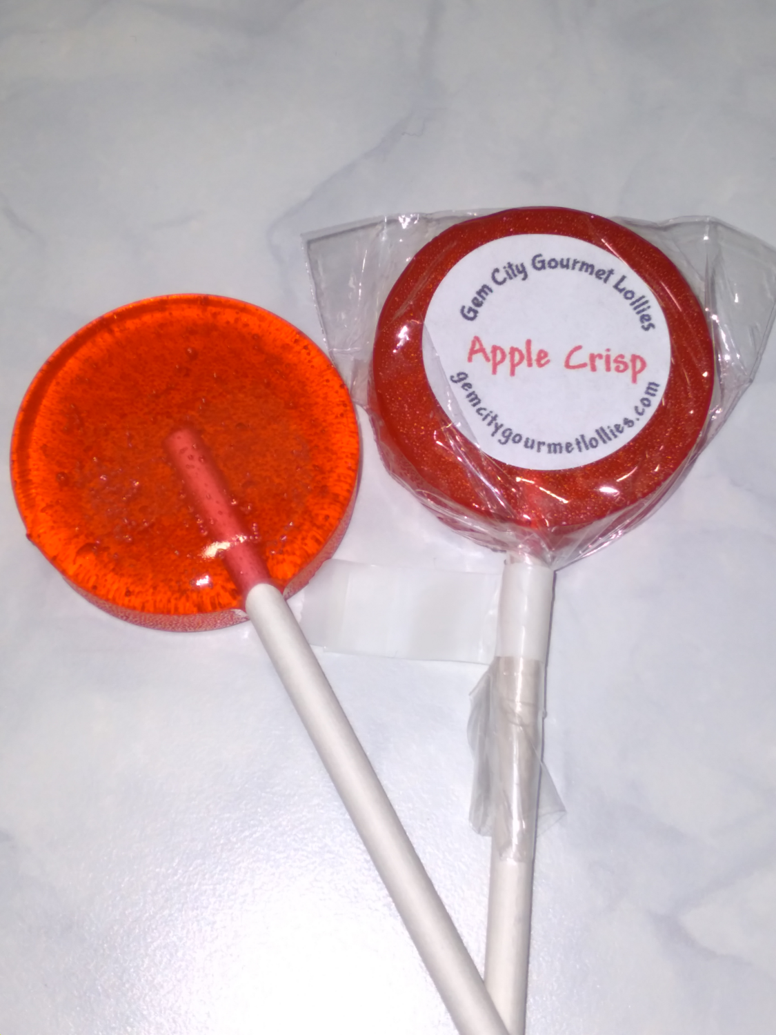 Apple Crisp Lollipop