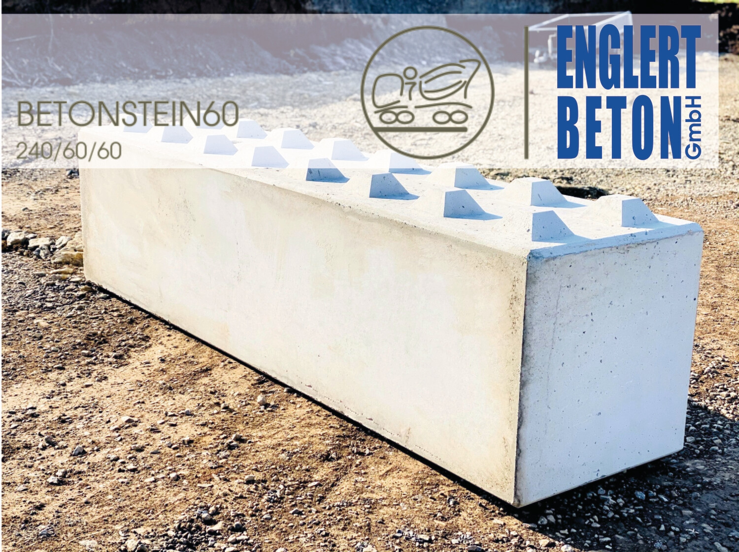 Betonstein60 240/60/60
