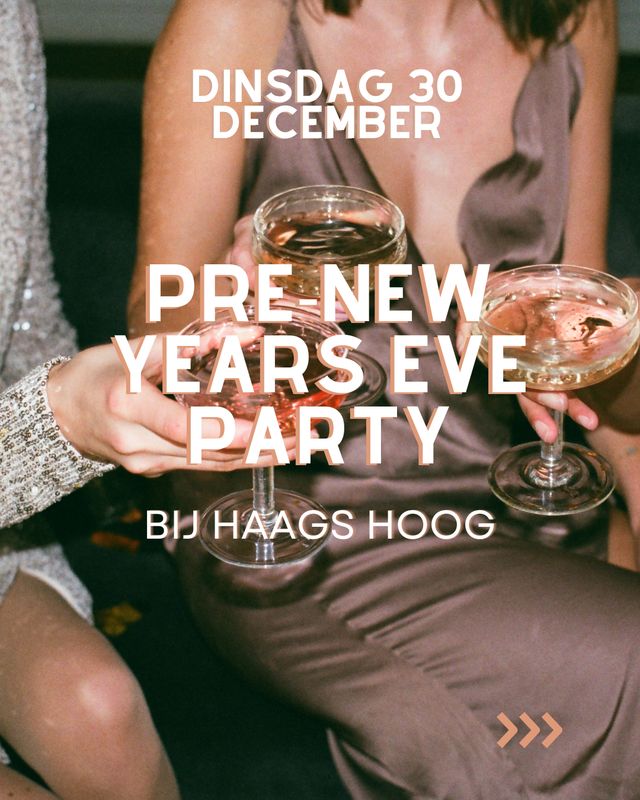 PRE NEW YEAR&#39;S EVE 30 dec 2025