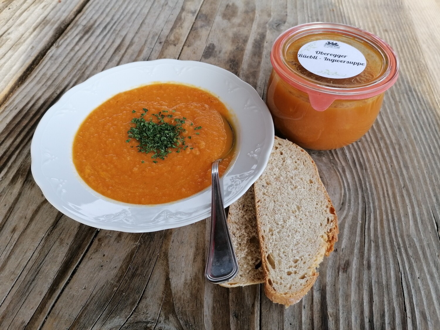 Rüebli - Ingwersuppe
