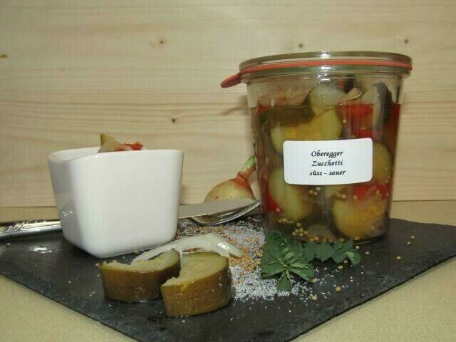 Zucchetti süss - sauer klein