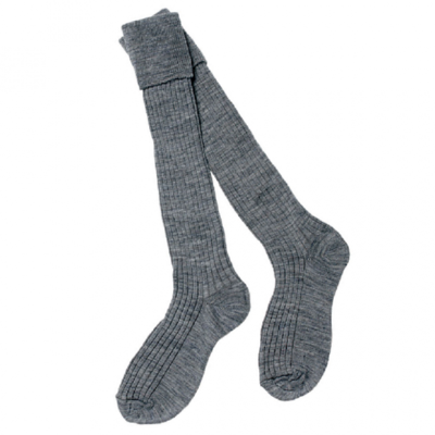 Knee Length Boys Socks in Grey