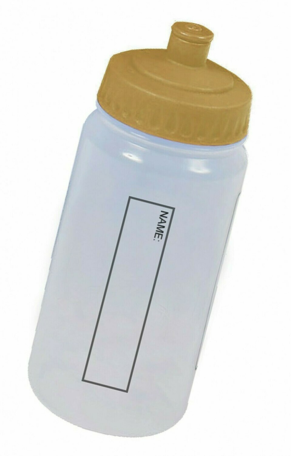 Water Bottle (With Gold Lid) 'Best Seller'