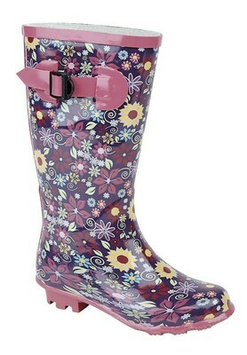 Girls Wellie (Size 10 - Size 2) (RCSW153PM)