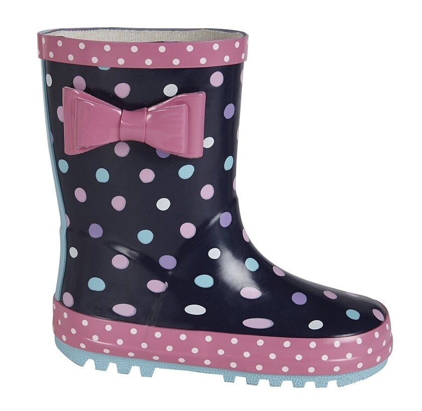 Girls Wellie (Infant Size 4 to Child Size 2) (RCSW397NC)