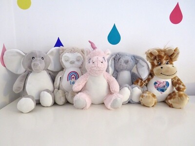 Personalised Soft Animal Toy