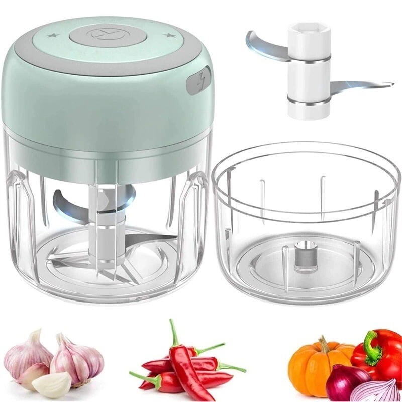Mini presse ail électrique sans fil USB, 100/250ml