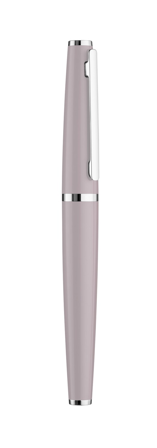 Design 06 Fountain pen F, lilac shiny, fittings platinum plated