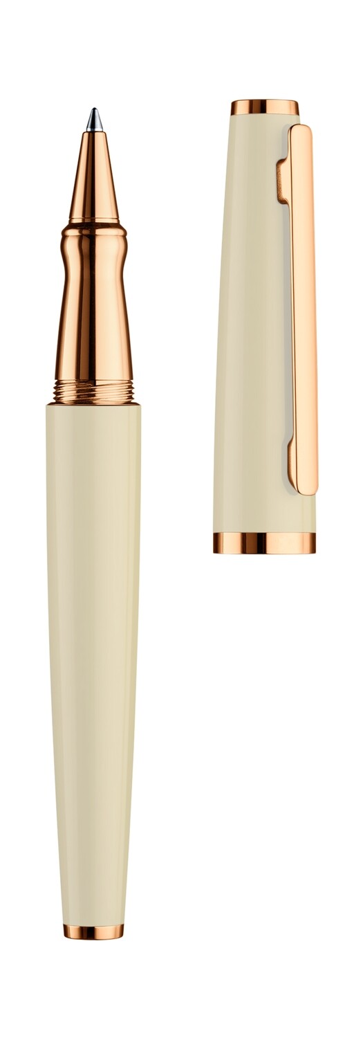 Design 06 Rollerball, cashmere shiny, fittings roségold plated