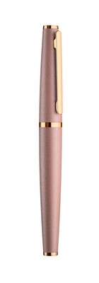Design 06 Fountain pen M, seashell pink matt, fittings rosegold plated