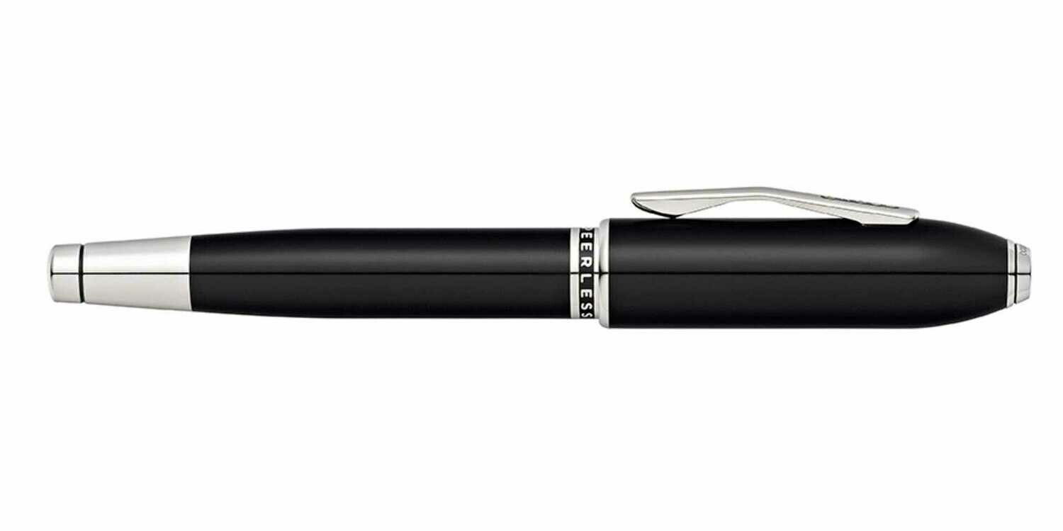 PEERLESS 125 Obsidian Black Lacquer Roller Pen