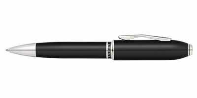 PEERLESS 125 Obsidian Black Lacquer Ballpoint Pen