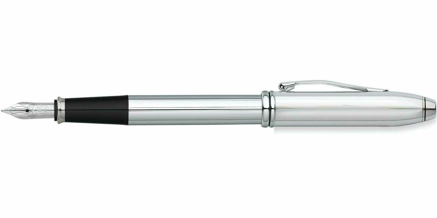 Cross Townsend Lustrous Chrome Fountain Pen