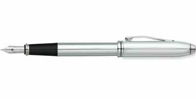 Cross Townsend Lustrous Chrome Fountain Pen