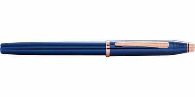 Cross Century II Translucent Blue Lacquer Rollerball Pen