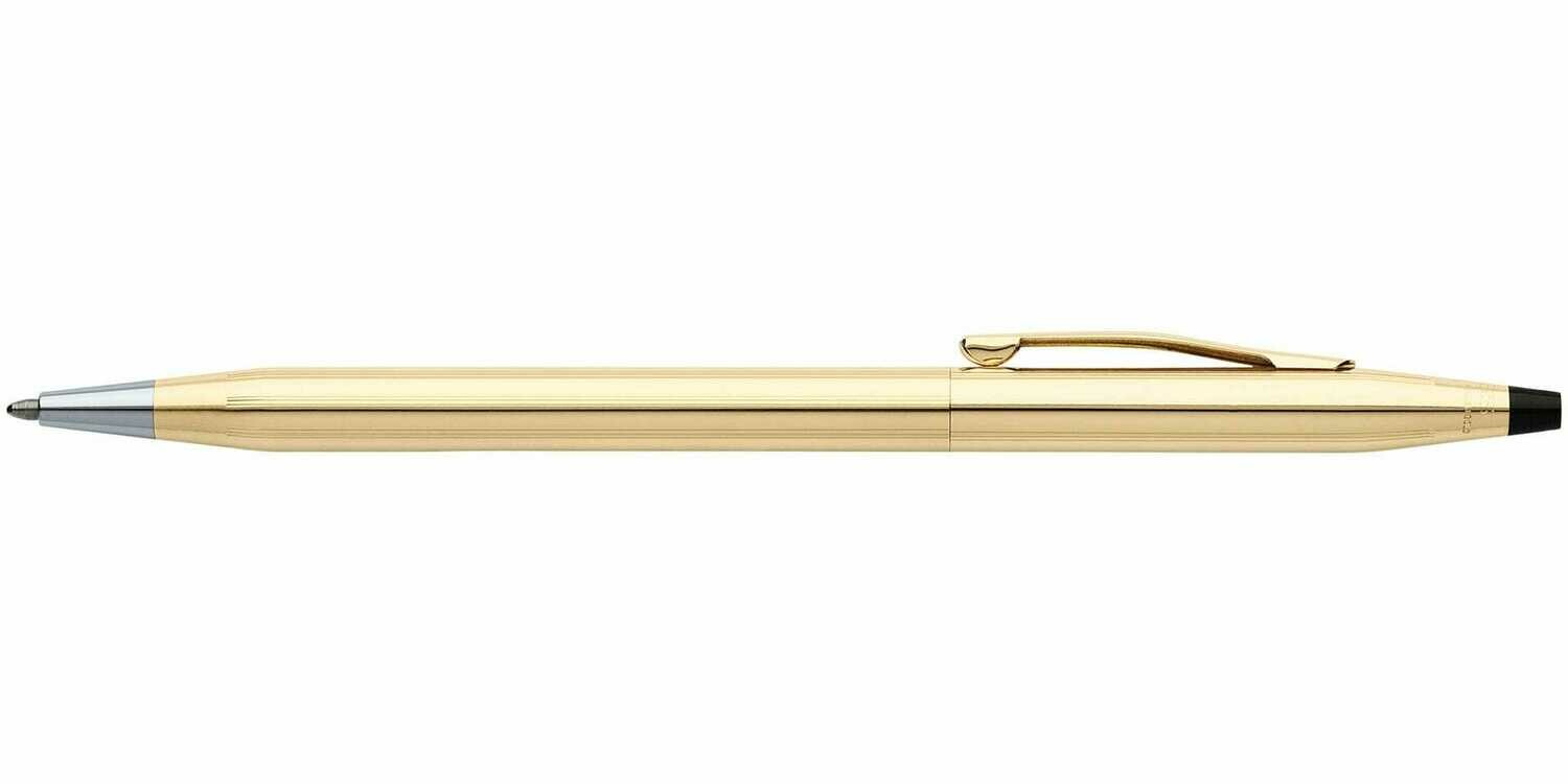Cross Classic Century Ballpoint Pen 10 KARAT GOLD FILLED /  ROLLED GOLD (cap and barrel)