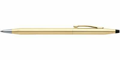 Cross Classic Century Ballpoint Pen 10 KARAT GOLD FILLED / ROLLED GOLD (cap and barrel)